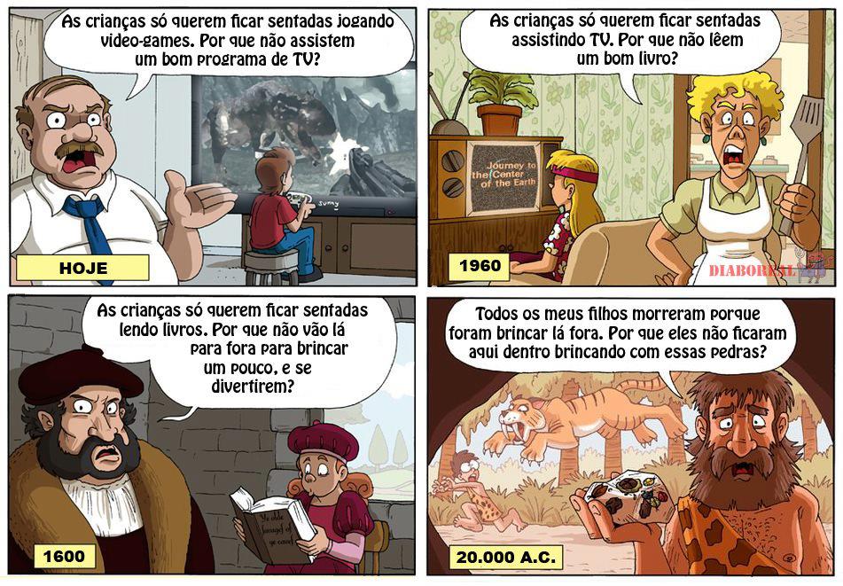 Crianças de hoje em dia...