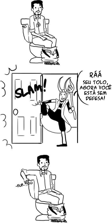 Homem de Ferro nunca está desprevenido (1)