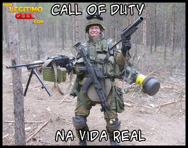 Call of Duty na vida real