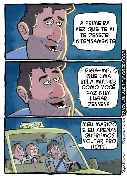 Cuidado com as cantadas