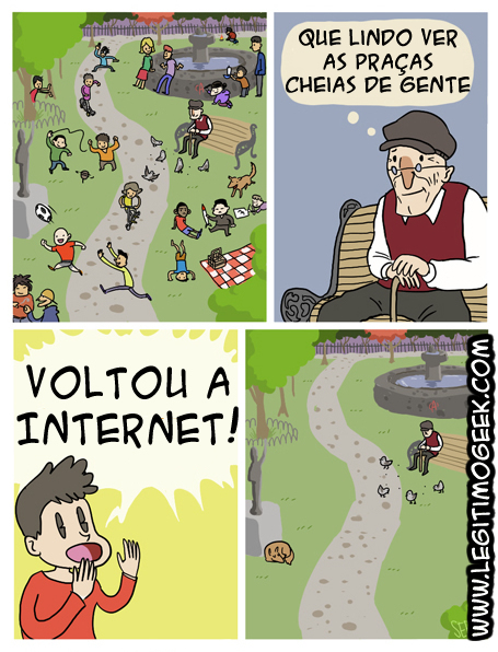 Vida fora da internet