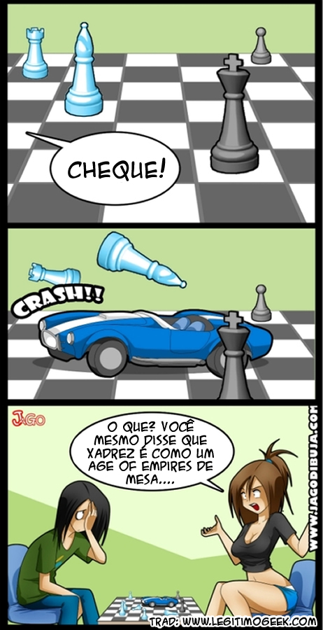 Enquanto isso jogando Xadrez