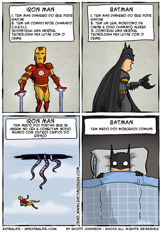 Iron Man x batman