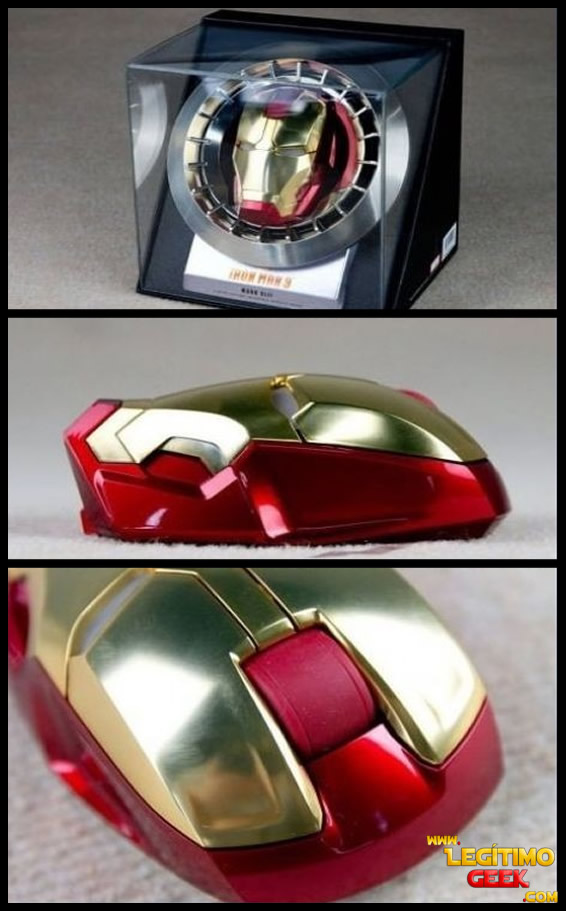 Mouse do Homem de Ferro