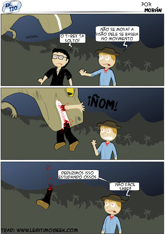 O T-Rex ta solto