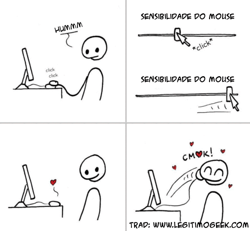 Sensibilidade do Mouse