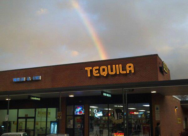 E no fim do arco-íris