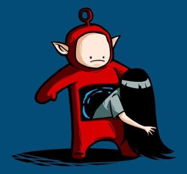 Enquanto isso nos Teletubbies