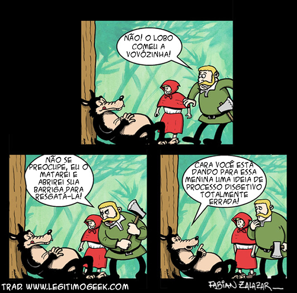 O Lobo comeu a Vovózinha