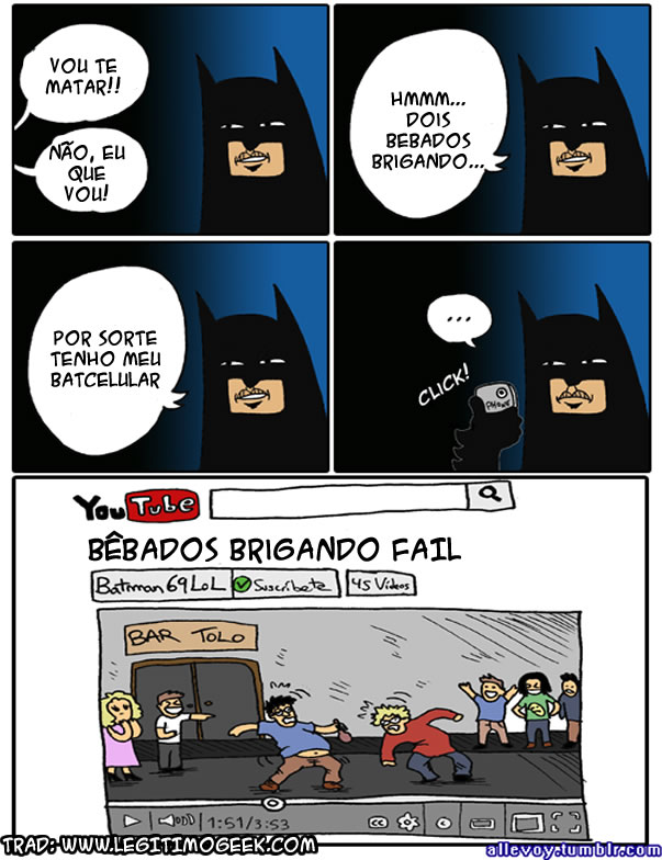 Batman sempre prevenido