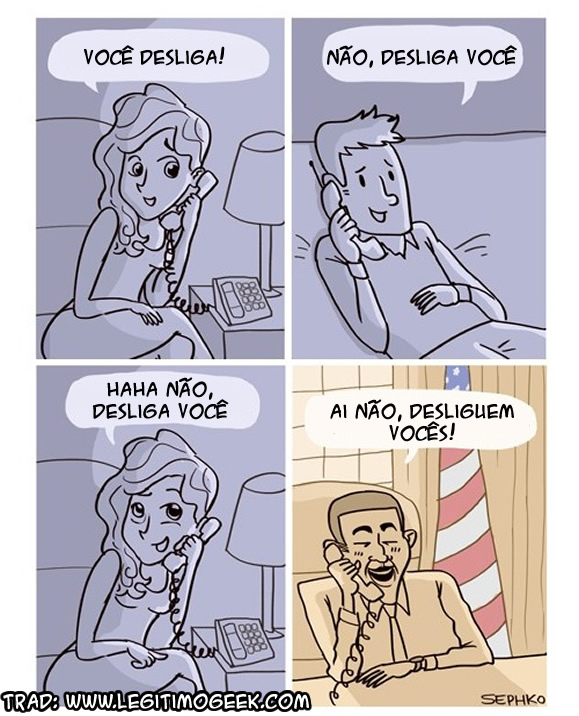 Desliga você, amor!