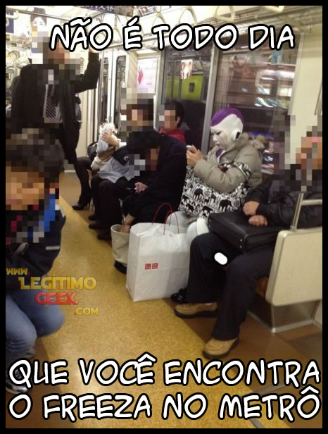 Enquanto isso no metrô