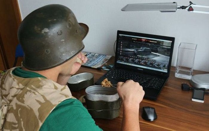 Isso que eu chamo de levar o game a sério