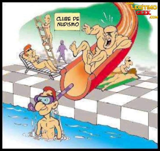 Perigo de ser nudista