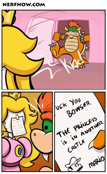 The princess is in another castle