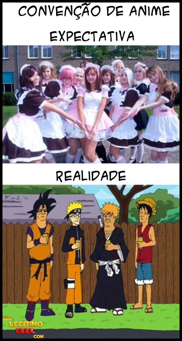 A realidade das Convenções de Anime