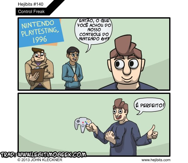 Controle do Nintendo 64