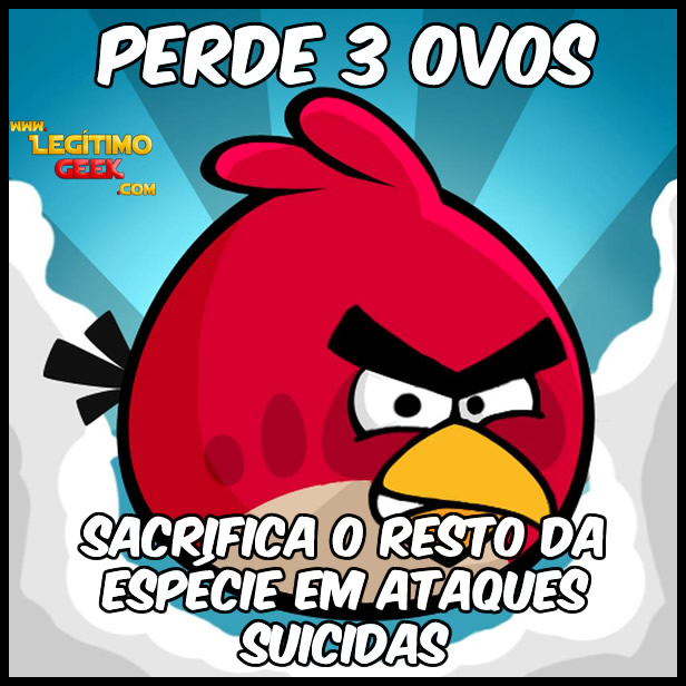 Lógica do Angry Birds