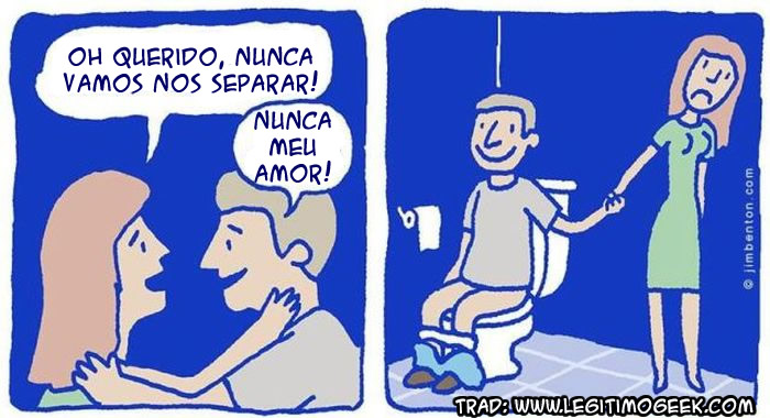 Nunca vamos nos separar!