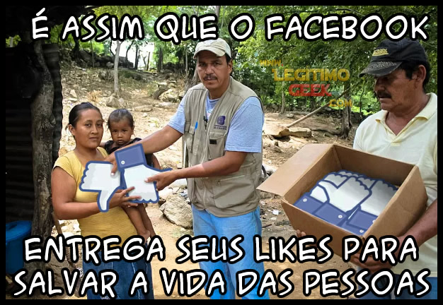 Seus likes salvando vidas
