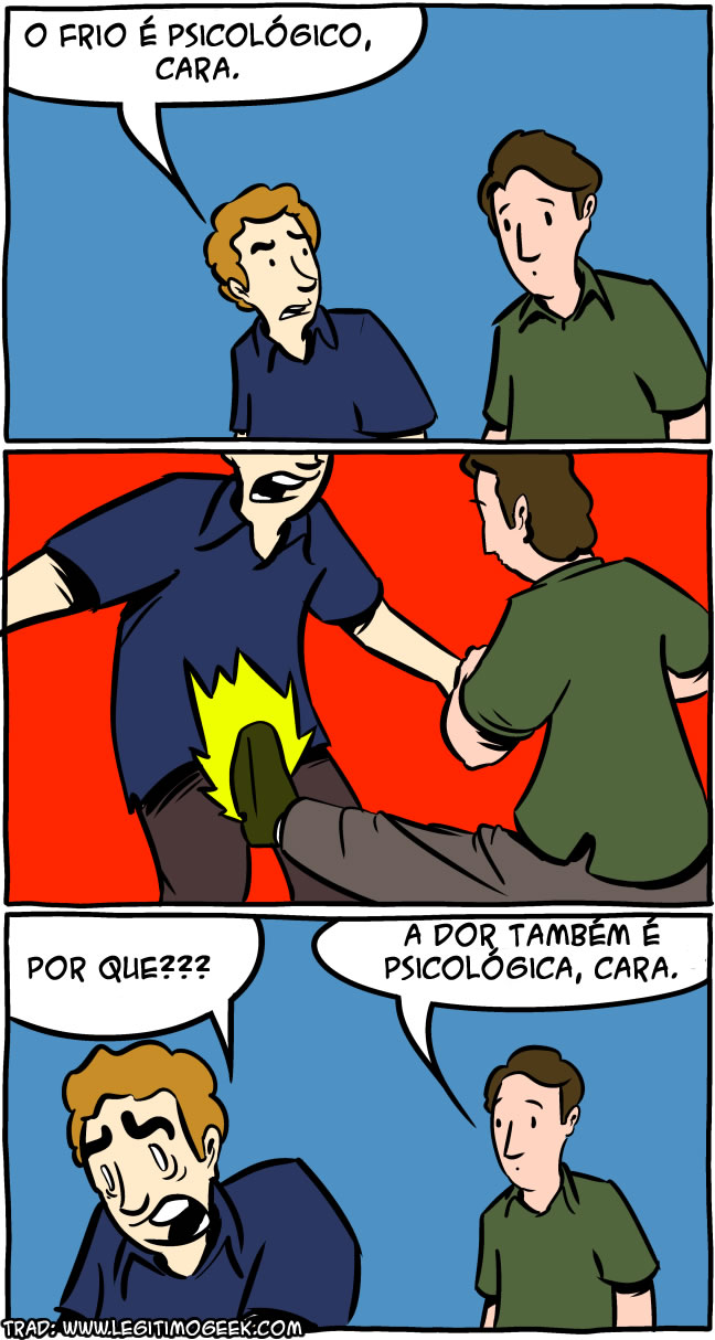 frio é psicológico