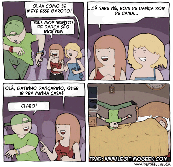 Bom de dança, bom de cama