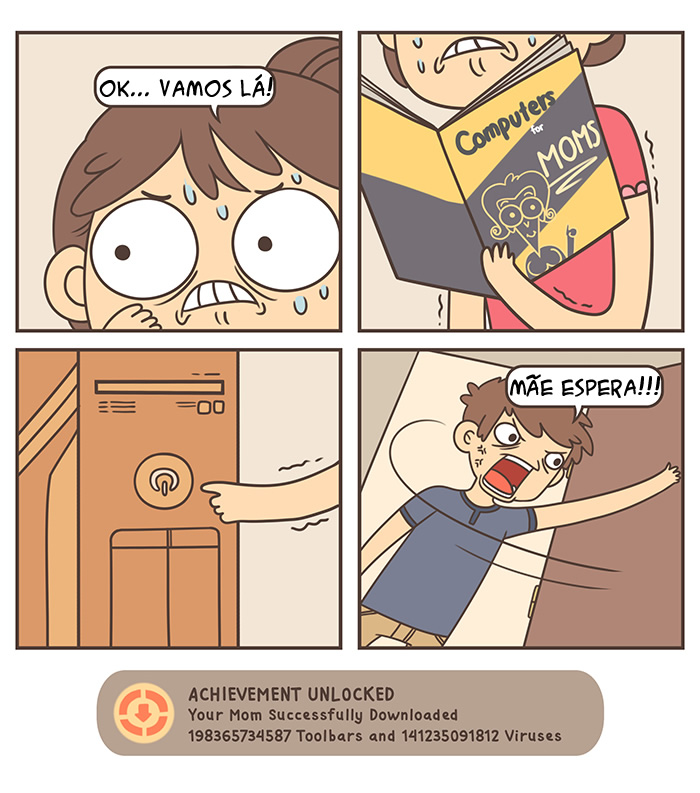 Mães x Computadores