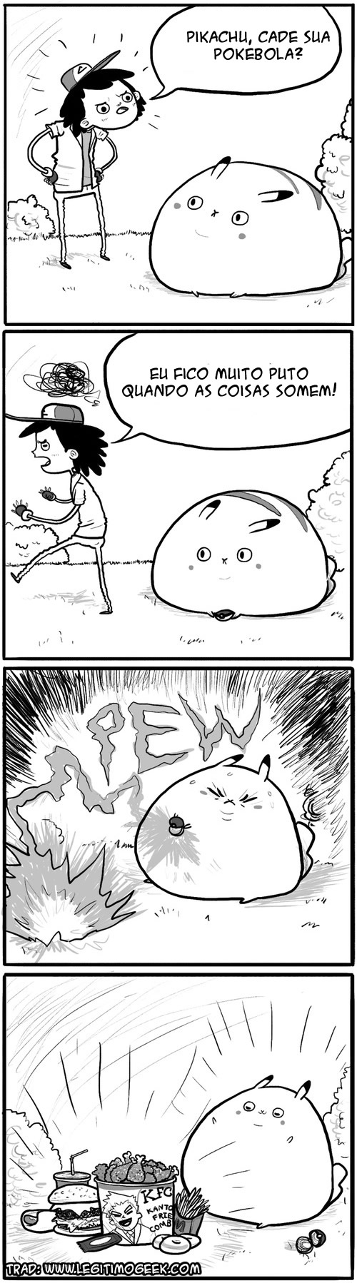 Pikachu Guloso