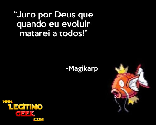 A vingança da Magikarp