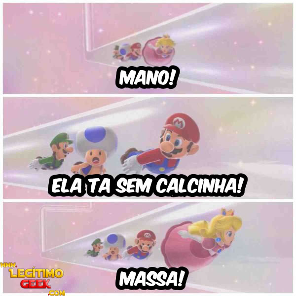 Princesa Peach danadinha