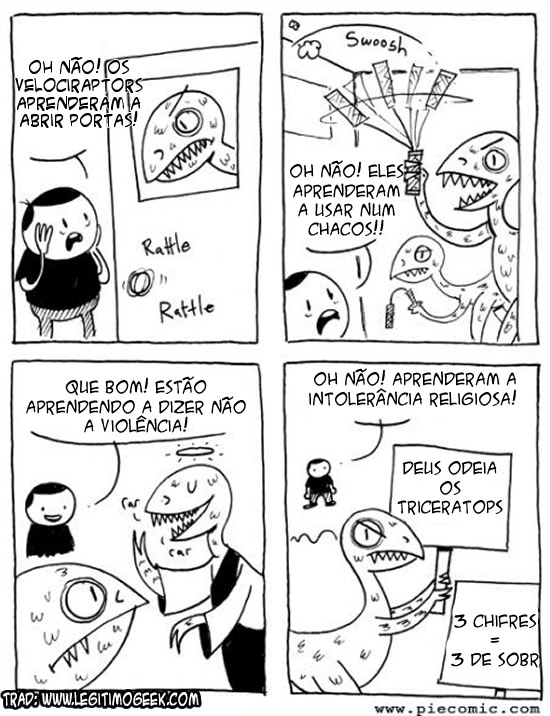 Evolução dos velociraptos