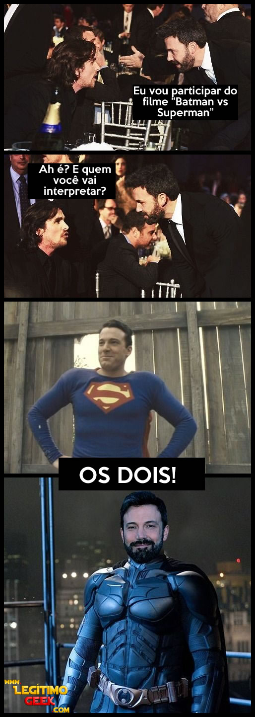Ben Affleck em Batman vs Superman