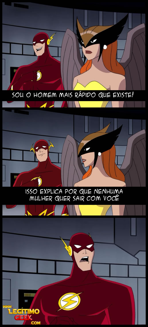Eu sou o homem mais rápido que existe