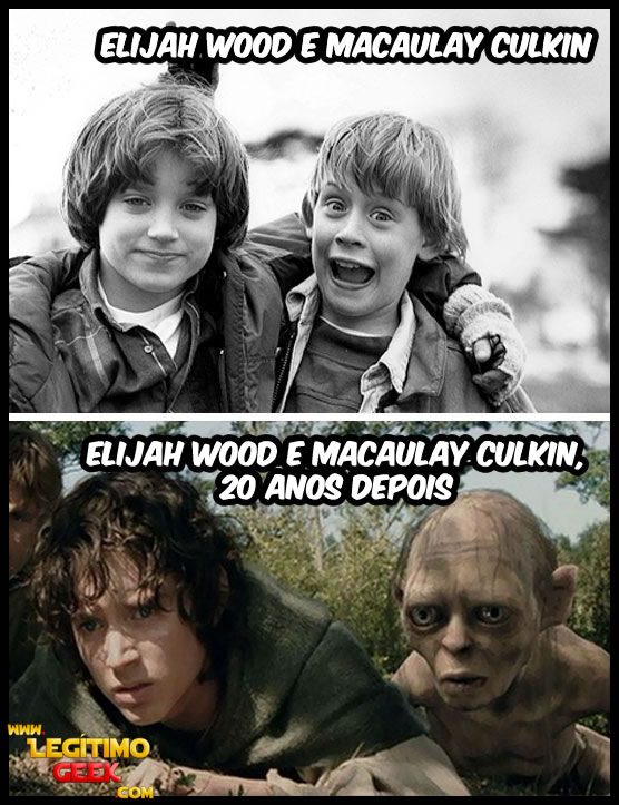 Elijah Wood e Macaulay Culkin