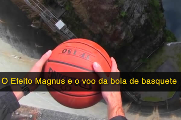 O Efeito Magnus e o voo da bola de basquete