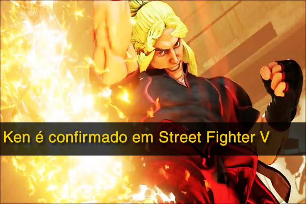 Ken é confirmado em Street Fighter V