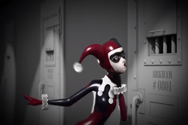 Arlequina e Coringa interpretam paródia de Frozen