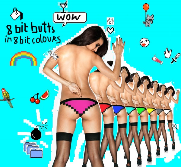 Pixel Panties, a calcinha em 8-bits