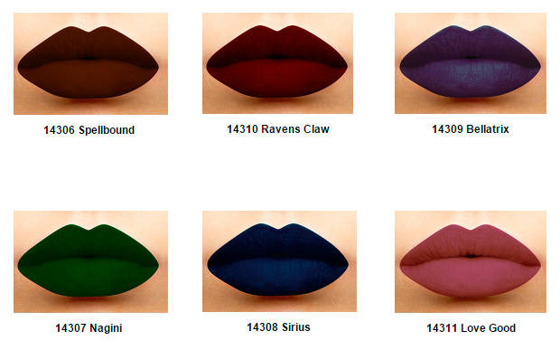 Marca de cosméticos lança batons de Harry Potter