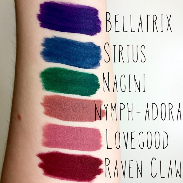 Marca de cosméticos lança batons de Harry Potter