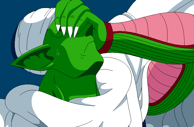 piccolo facepalm Melot do Dragon Ball