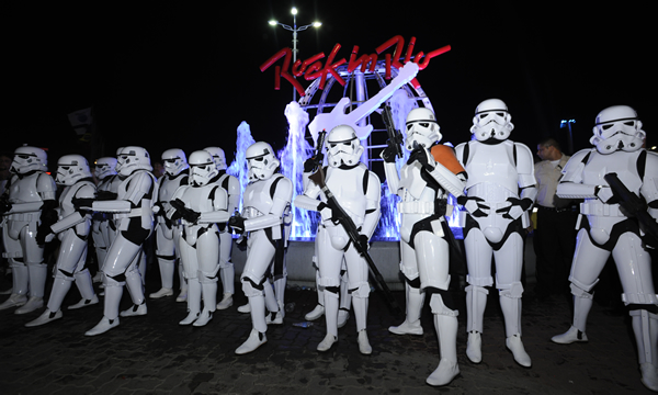 Star Wars invade Rock in Rio para promover novo filme