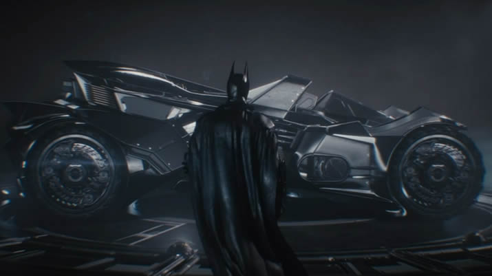 Buggy transformado em Batmóvel de Batman Arkham Knight