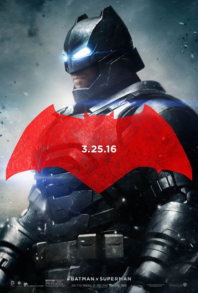 Novos posters de Batman vs Superman: A Origem da Justiça