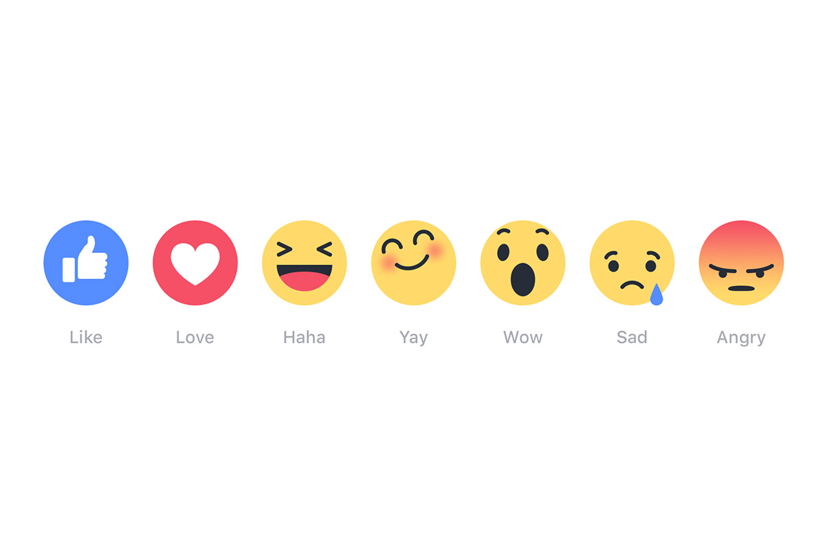 Facebook vai liberar o Reactions, o seu novo like