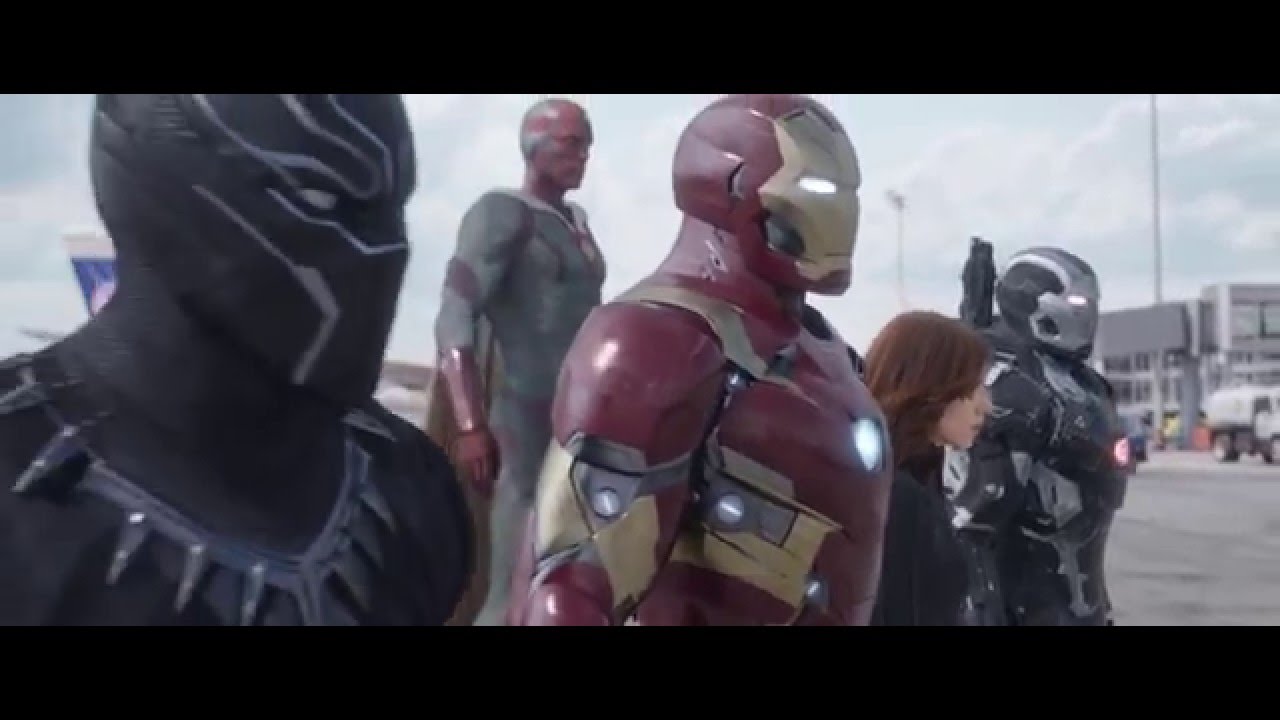 Comercial do filme Capitão América: Guerra Civil no Super Bowl 50