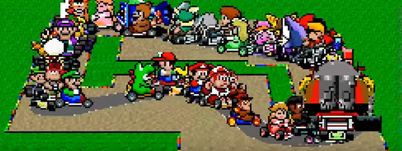 YouTuber cria Mario Kart com 101 personagens