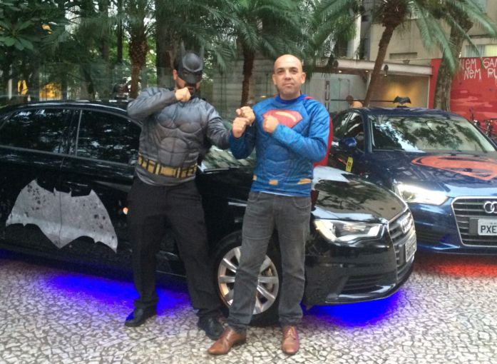99Taxis oferece corrida grátis em carros temáticos de Batman vs Superman
