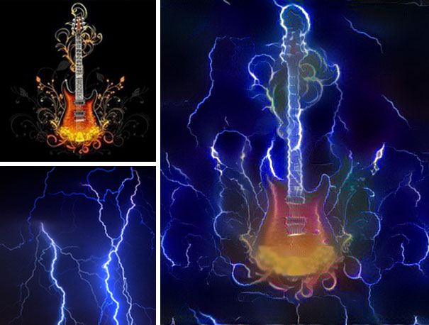 Imagens misturadas usando Redes Neurais