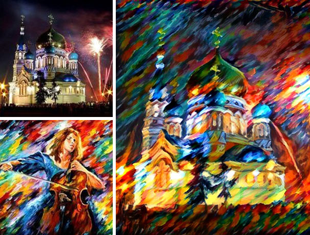 Imagens misturadas usando Redes Neurais